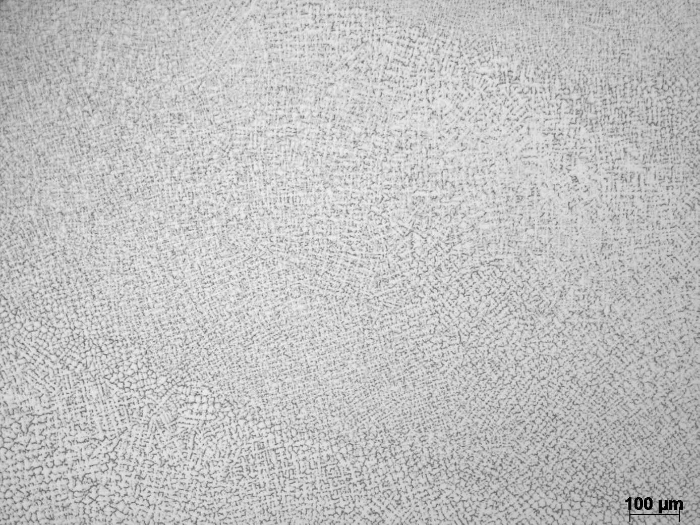Nickel 718 Microstructure as printed