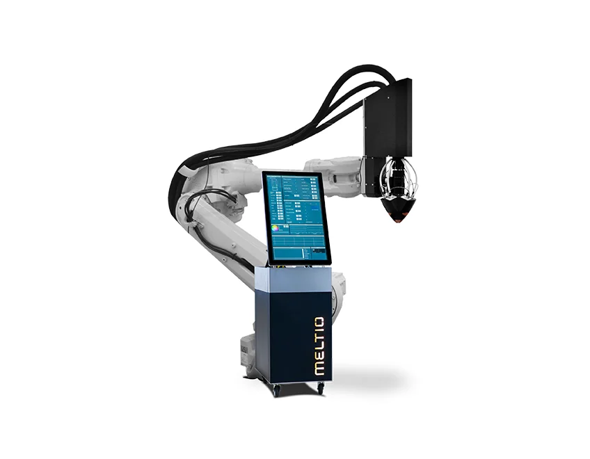昱竑國際 Meltio Robot Integration DED直接能量沉積成型3D列印 W-LMD金屬線堆焊雷射技術 3D列印機器手臂整合